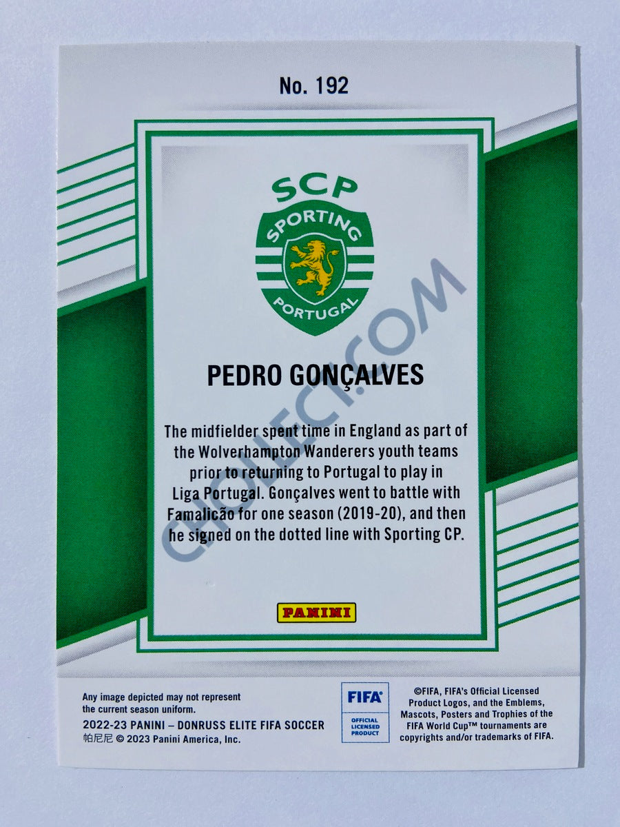 Pedro Goncalves - Sporting CP 2022-23 Panini Donruss Elite FIFA #192