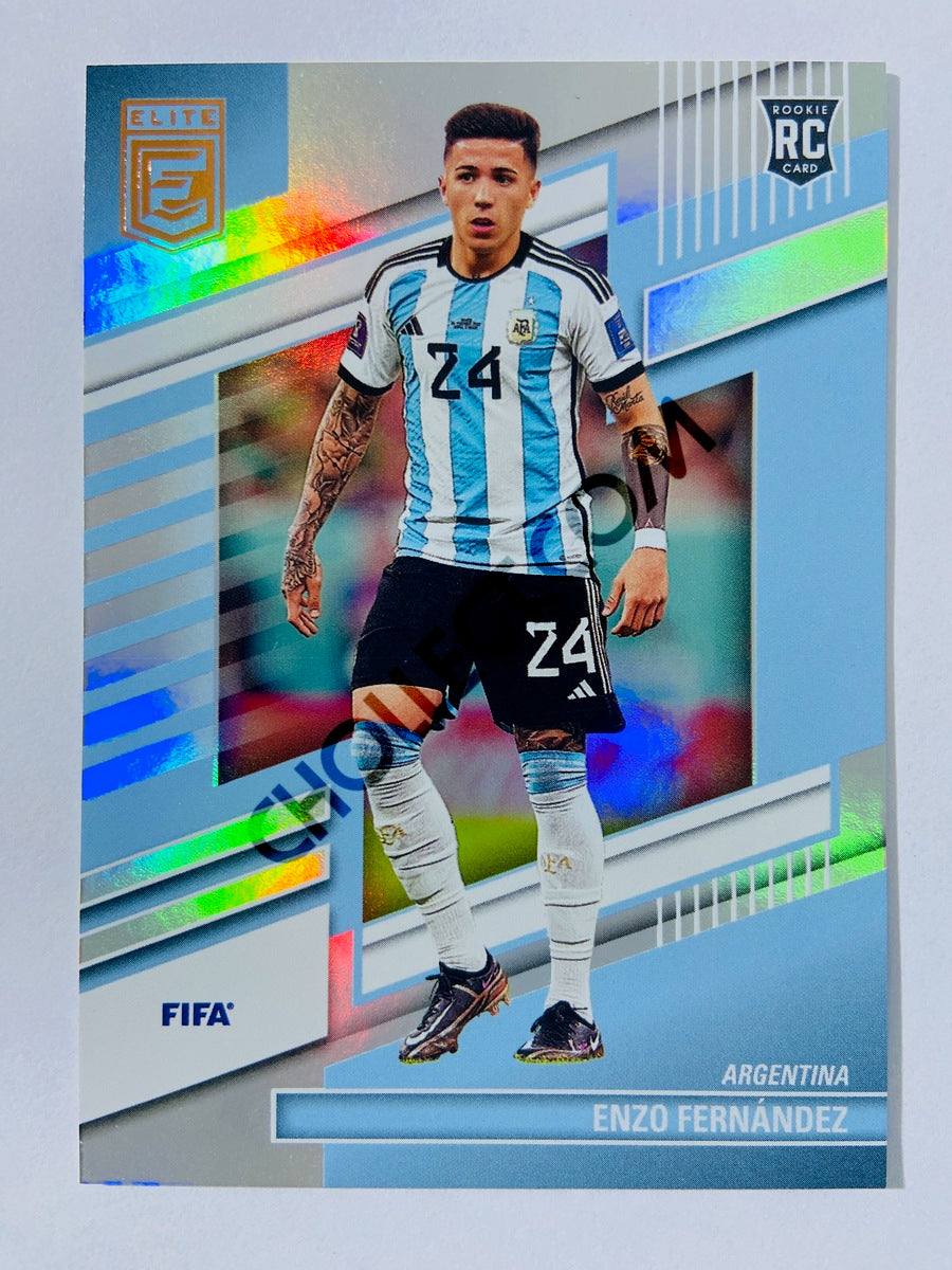 Enzo Fernandez - Argentina 2022-23 Panini Donruss Elite FIFA RC Rookie #16