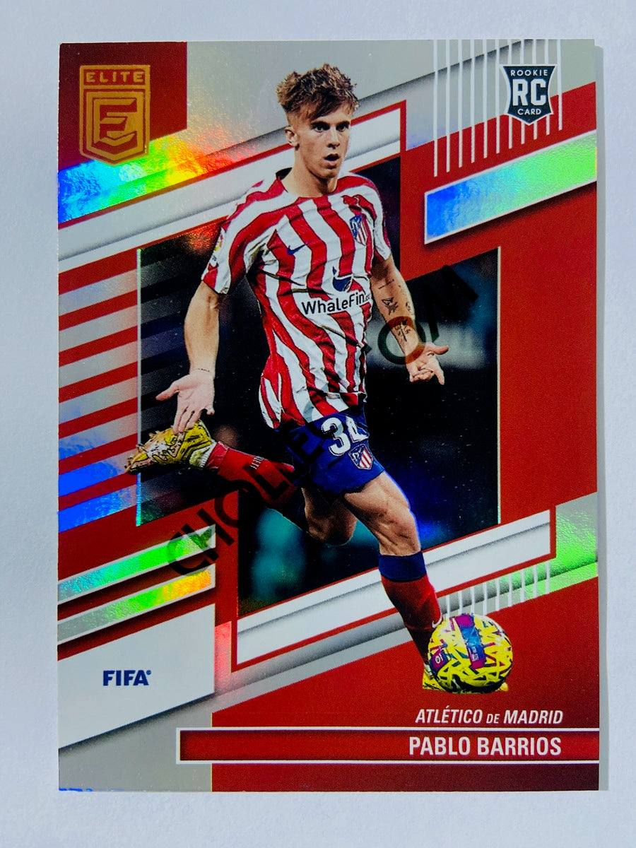 Pablo Barrios - Atletico de Madrid 2022-23 Panini Donruss Elite FIFA RC Rookie #27