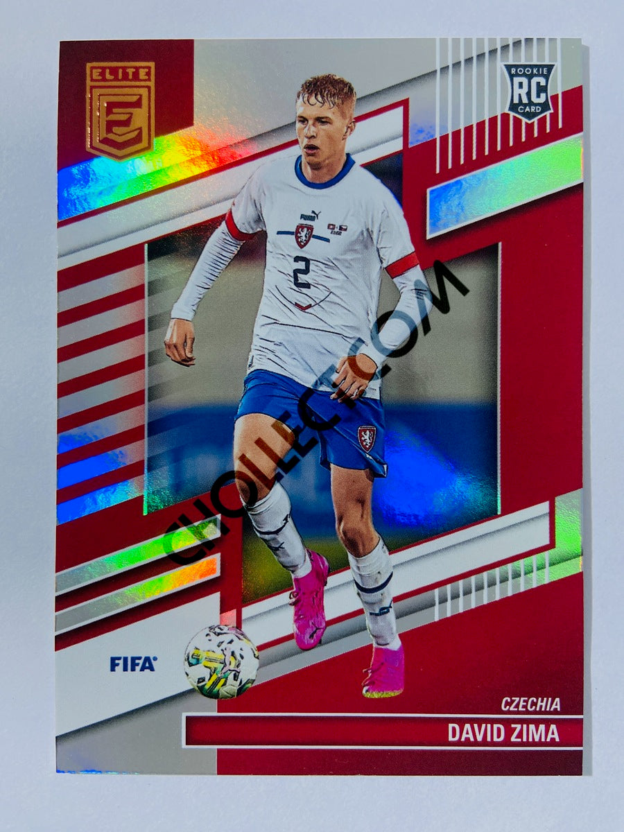 David Zima - Czechia 2022-23 Panini Donruss Elite FIFA RC Rookie #45