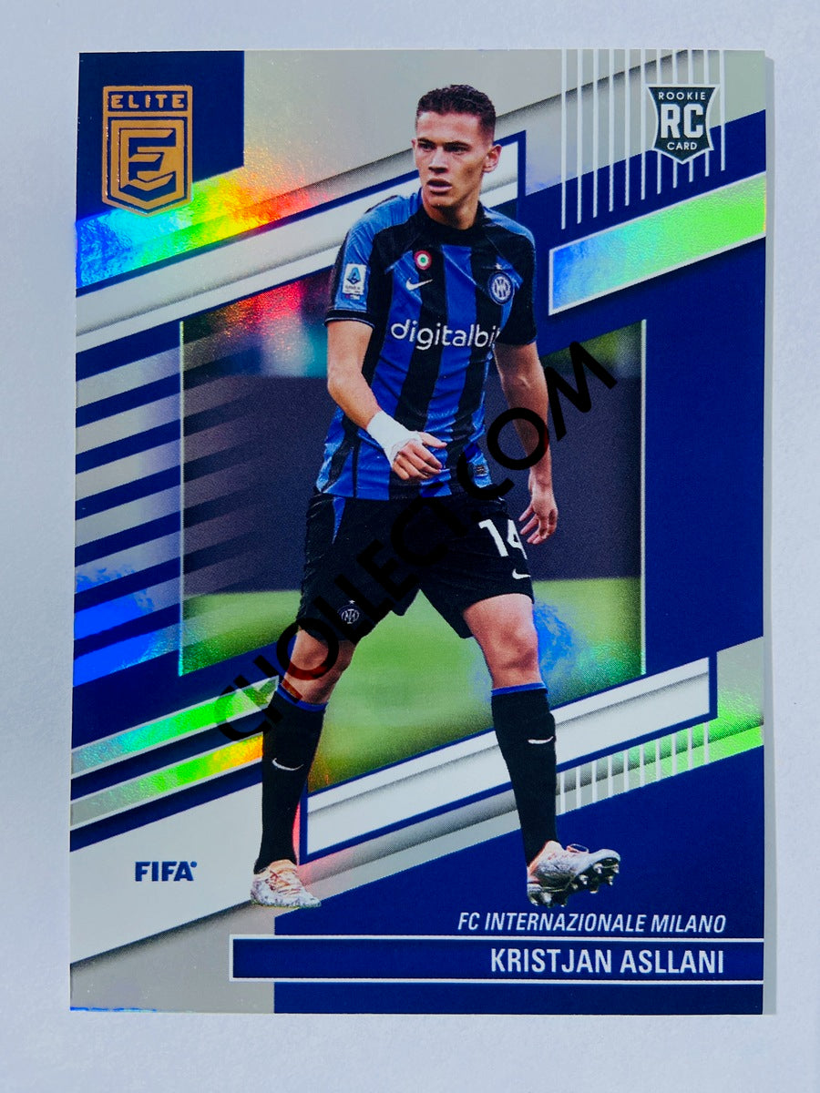 Kristjan Asllani - FC Internazionale Milano 2022-23 Panini Donruss Elite FIFA RC Rookie #67