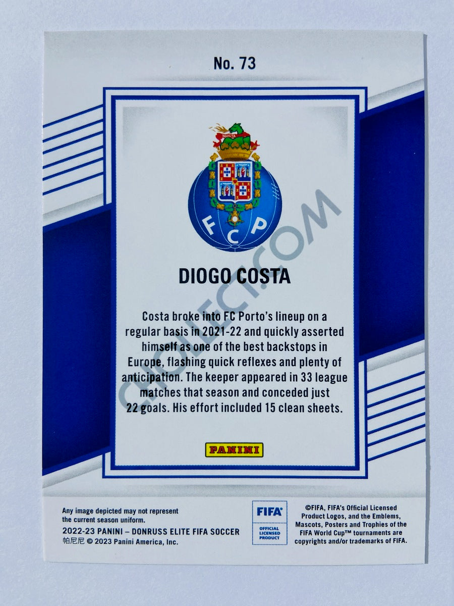 Diogo Costa - FC Porto 2022-23 Panini Donruss Elite FIFA RC Rookie #73