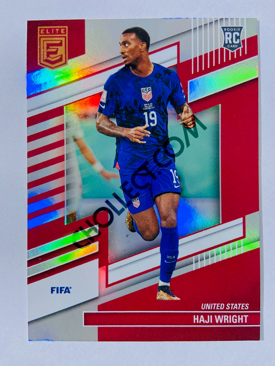 Haji Wright - United States 2022-23 Panini Donruss Elite FIFA RC Rookie #196