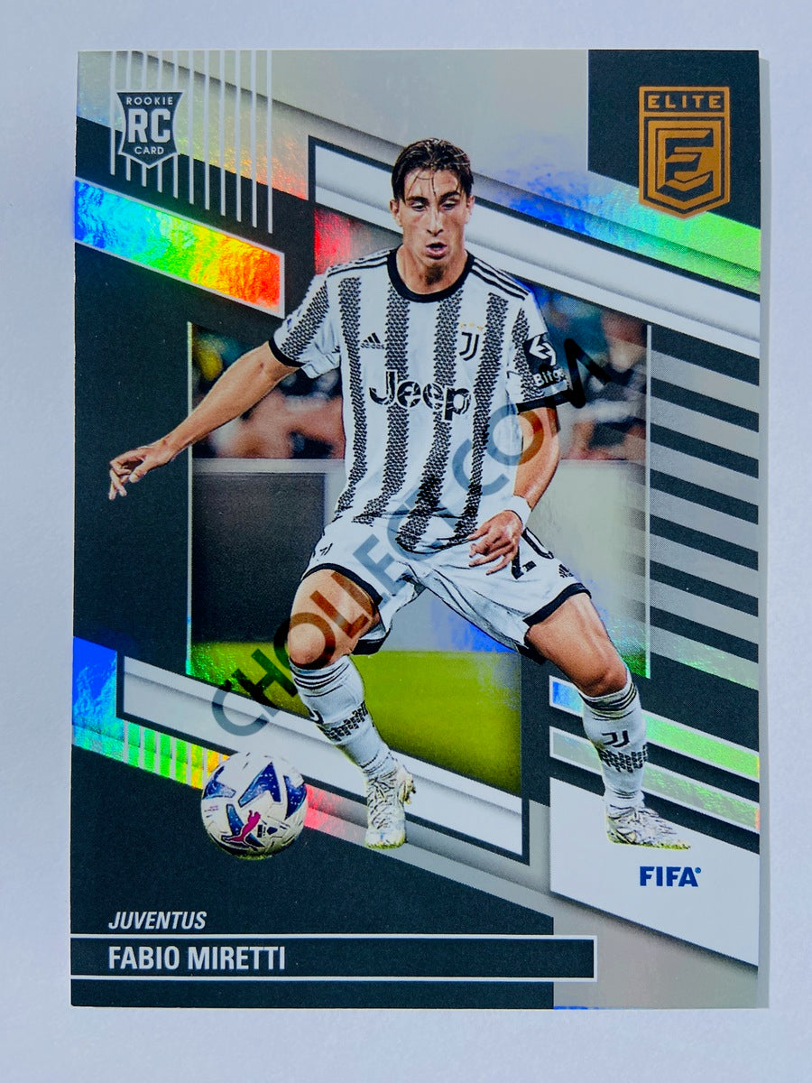 Fabio Miretti - Juventus 2022-23 Panini Donruss Elite FIFA RC Rookie #211