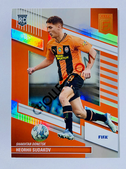 Heorhii Sudakov - Shakhtar Donetsk 2022-23 Panini Donruss Elite FIFA RC Rookie #221