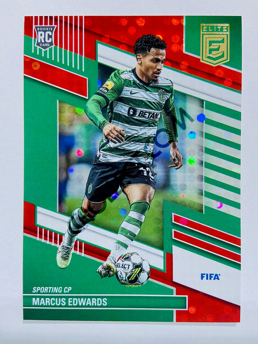 Marcus Edwards - Sporting CP 2022-23 Panini Donruss Elite FIFA Red Disco Parallel RC Rookie #224