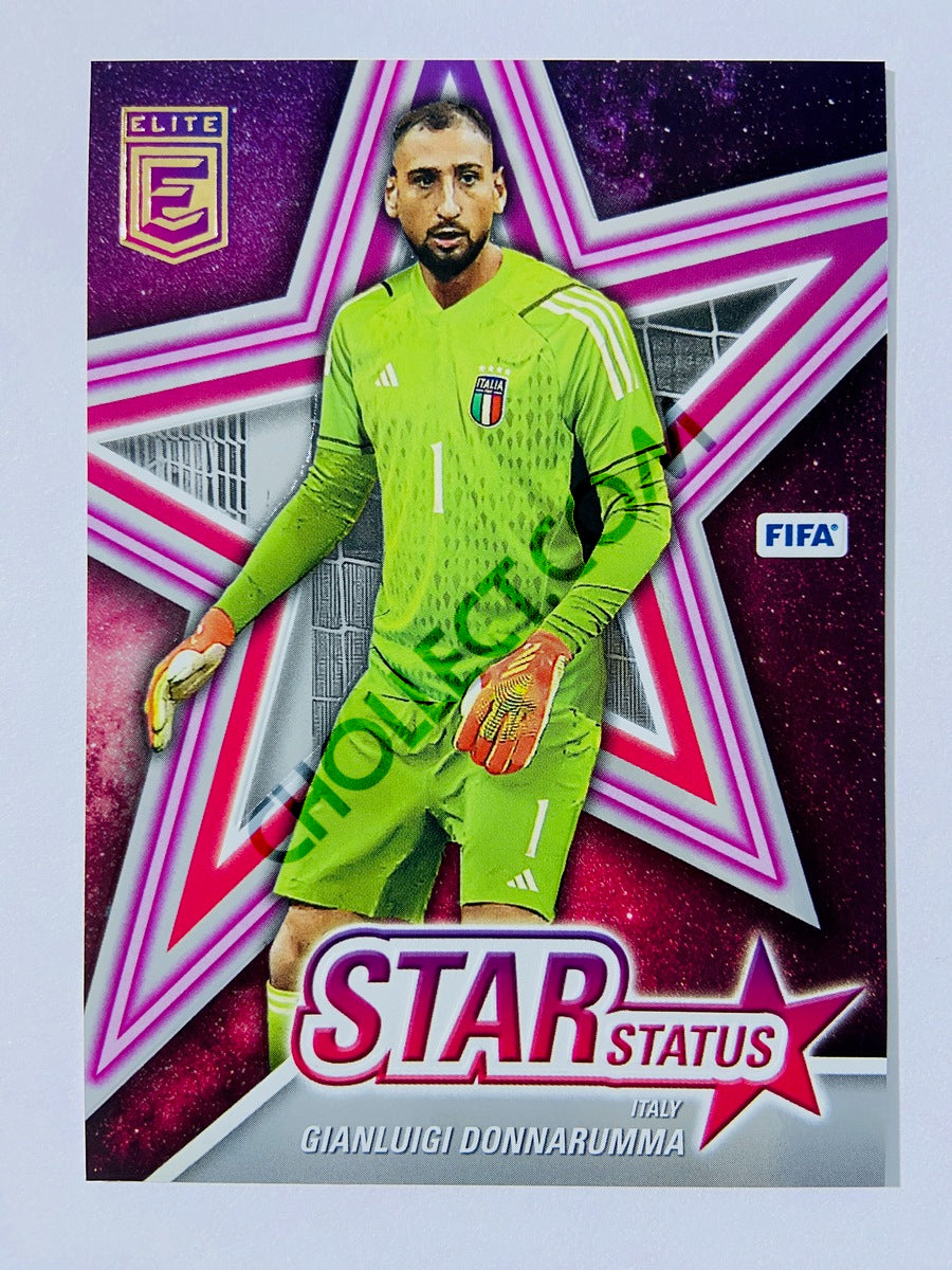 Gianluigi Donnarumma - Italy 2022-23 Panini Donruss Elite FIFA Star Status Insert #20