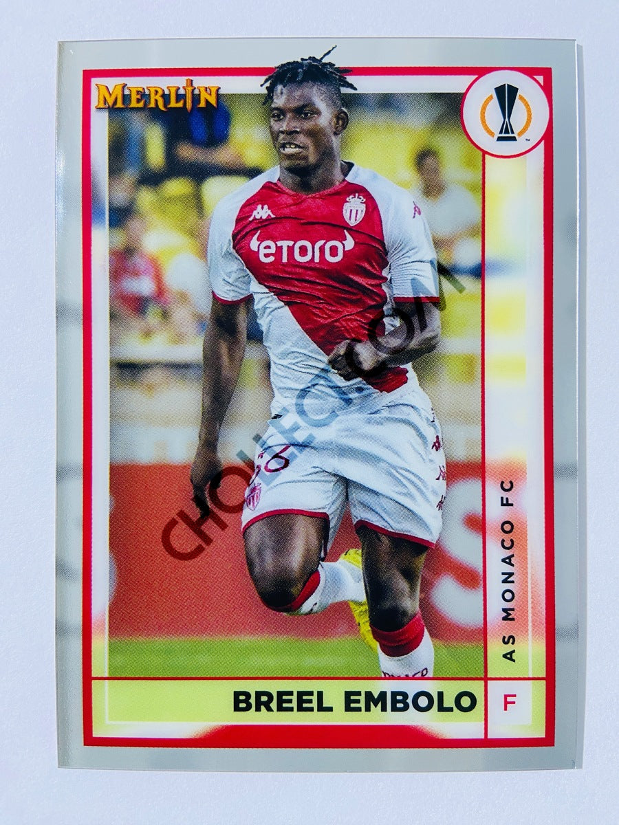 Breel Embolo - AS Monaco FC 2022-23 Topps Merlin Chrome UEFA Club Competitions #20