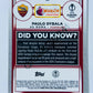 Paulo Dybala - AS Roma 2022-23 Topps Merlin Chrome UEFA Club Competitions #23