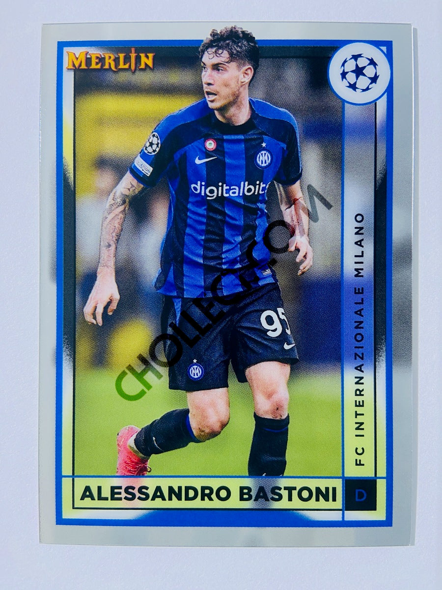 Alessandro Bastoni - FC Internazionale Milano 2022-23 Topps Merlin Chrome UEFA Club Competitions #66