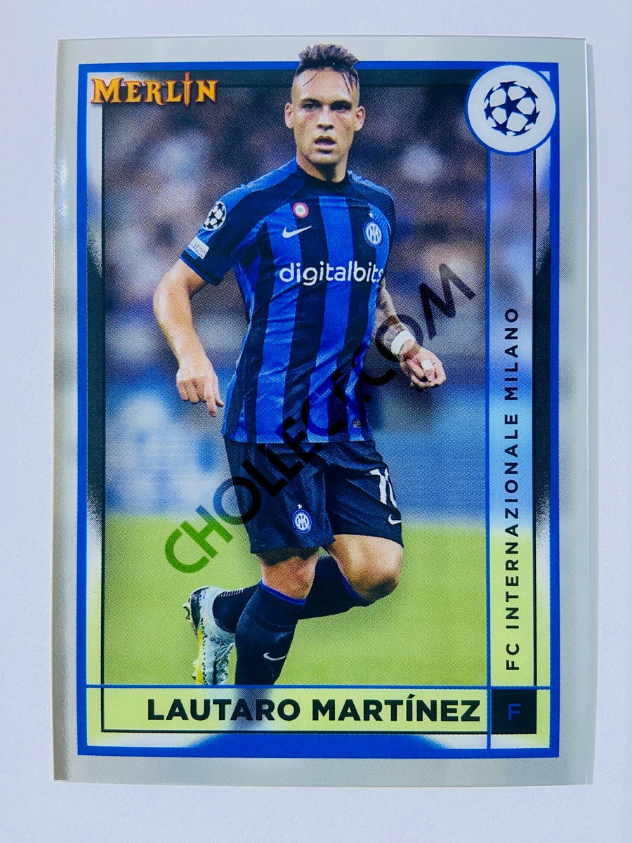 Lautaro Martínez - FC Internazionale Milano 2022-23 Topps Merlin Chrome UEFA Club Competitions #67