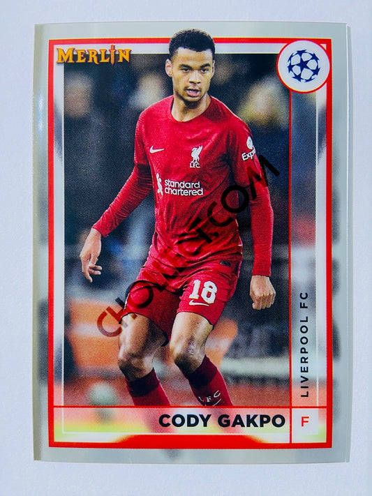 Cody Gakpo - Liverpool FC 2022-23 Topps Merlin Chrome UEFA Club Competitions #84