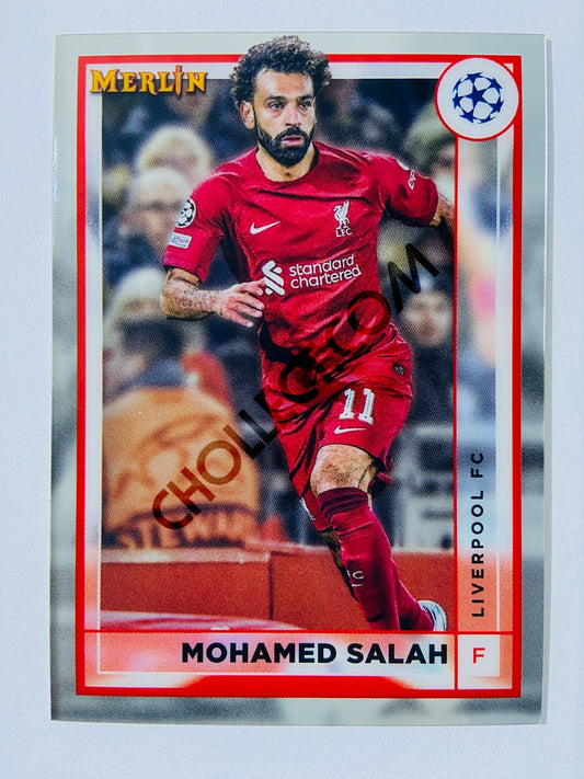 Mohamed Salah - Liverpool FC 2022-23 Topps Merlin Chrome UEFA Club Competitions #88