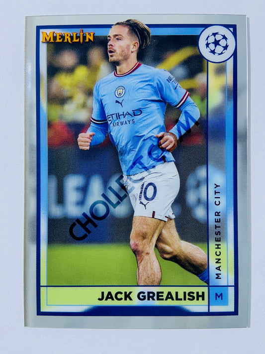 Jack Grealish - Manchester City 2022-23 Topps Merlin Chrome UEFA Club Competitions #95