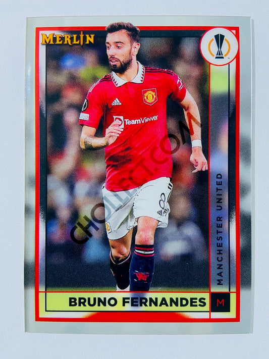 Bruno Fernandes - Manchester United 2022-23 Topps Merlin Chrome UEFA Club Competitions #99