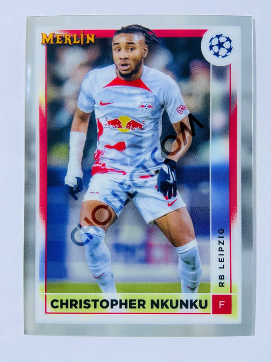 Christopher Nkunku - RB Leipzig 2022-23 Topps Merlin Chrome UEFA Club Competitions #113