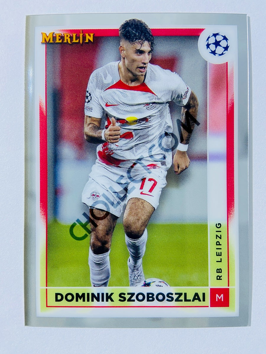 Dominik Szoboszlai - RB Leipzig 2022-23 Topps Merlin Chrome UEFA Club Competitions #114