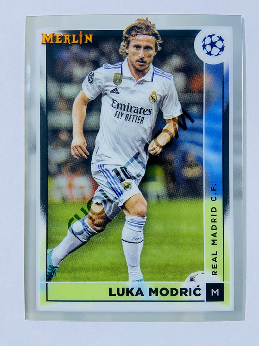 Luka Modric - Real Madrid C.F. 2022-23 Topps Merlin Chrome UEFA Club Competitions #119