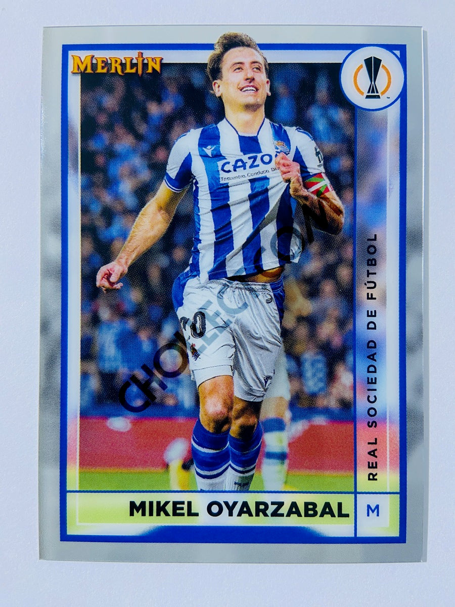 Mikel Oyarzabal - Real Sociedad de Fútbol 2022-23 Topps Merlin Chrome UEFA Club Competitions #125