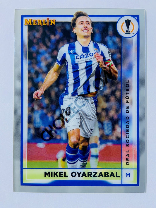 Mikel Oyarzabal - Real Sociedad de Fútbol 2022-23 Topps Merlin Chrome UEFA Club Competitions #125