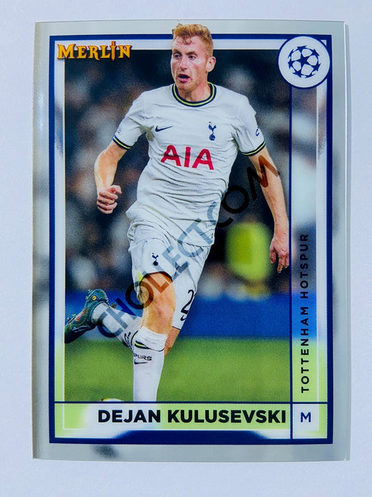 Dejan Kulusevski - Tottenham Hotspur 2022-23 Topps Merlin Chrome UEFA Club Competitions #139