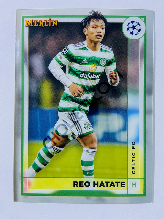 Reo Hatate - Celtic FC 2022-23 Topps Merlin Chrome UEFA Club Competitions #146