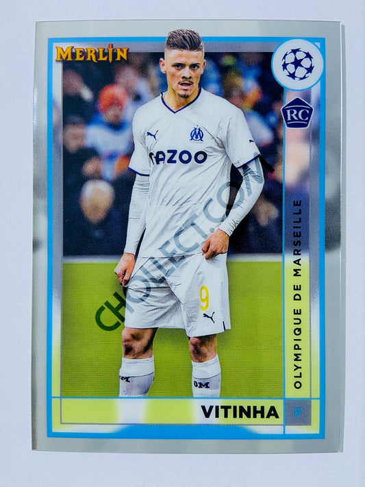 Vitinha - Olympique de Marseille 2022-23 Topps Merlin Chrome UEFA Club Competitions RC Rookie #76