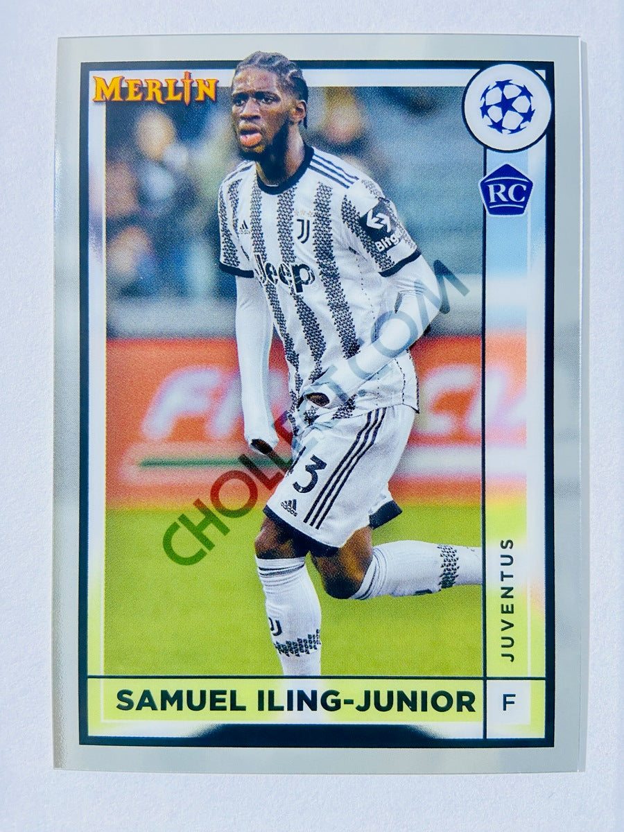 Samuel Iling-Junior - Juventus 2022-23 Topps Merlin Chrome UEFA Club Competitions RC Rookie #83