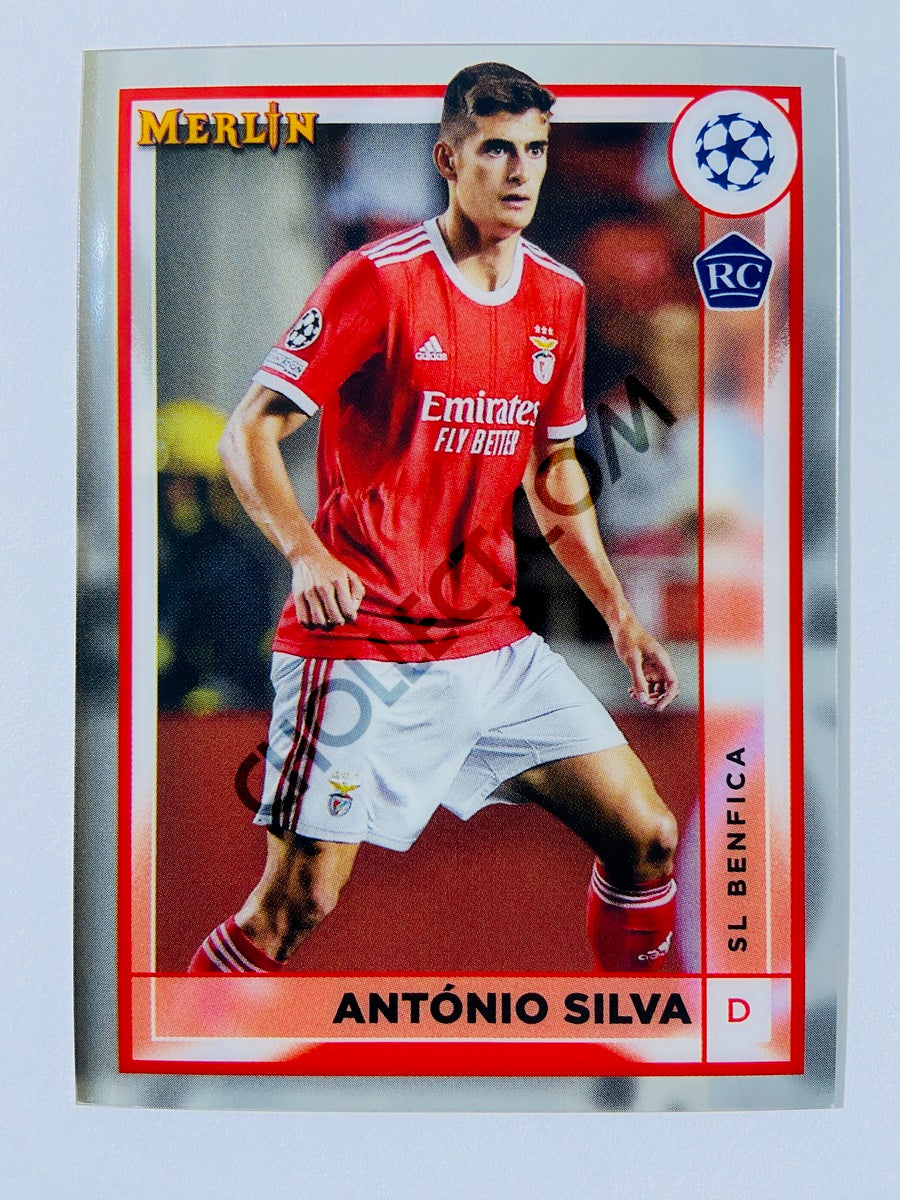 Antonio Silva - SL Benfica 2022-23 Topps Merlin Chrome UEFA Club Competitions RC Rookie #145