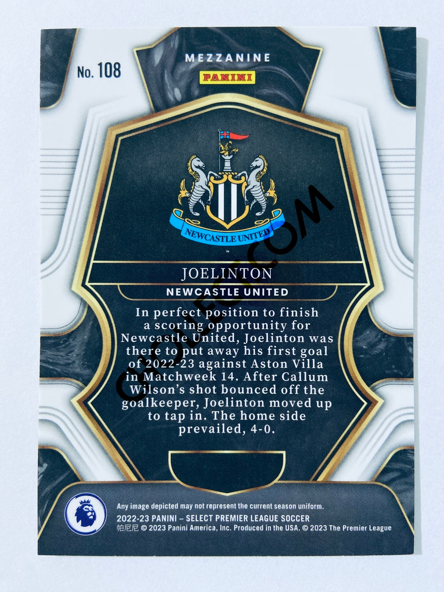 Joelinton - Newcastle United 2022-23 Panini Select Premier League Mezzanine #108