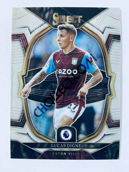 Lucas Digne - Aston Villa 2022-23 Panini Select Premier League Terrace #13