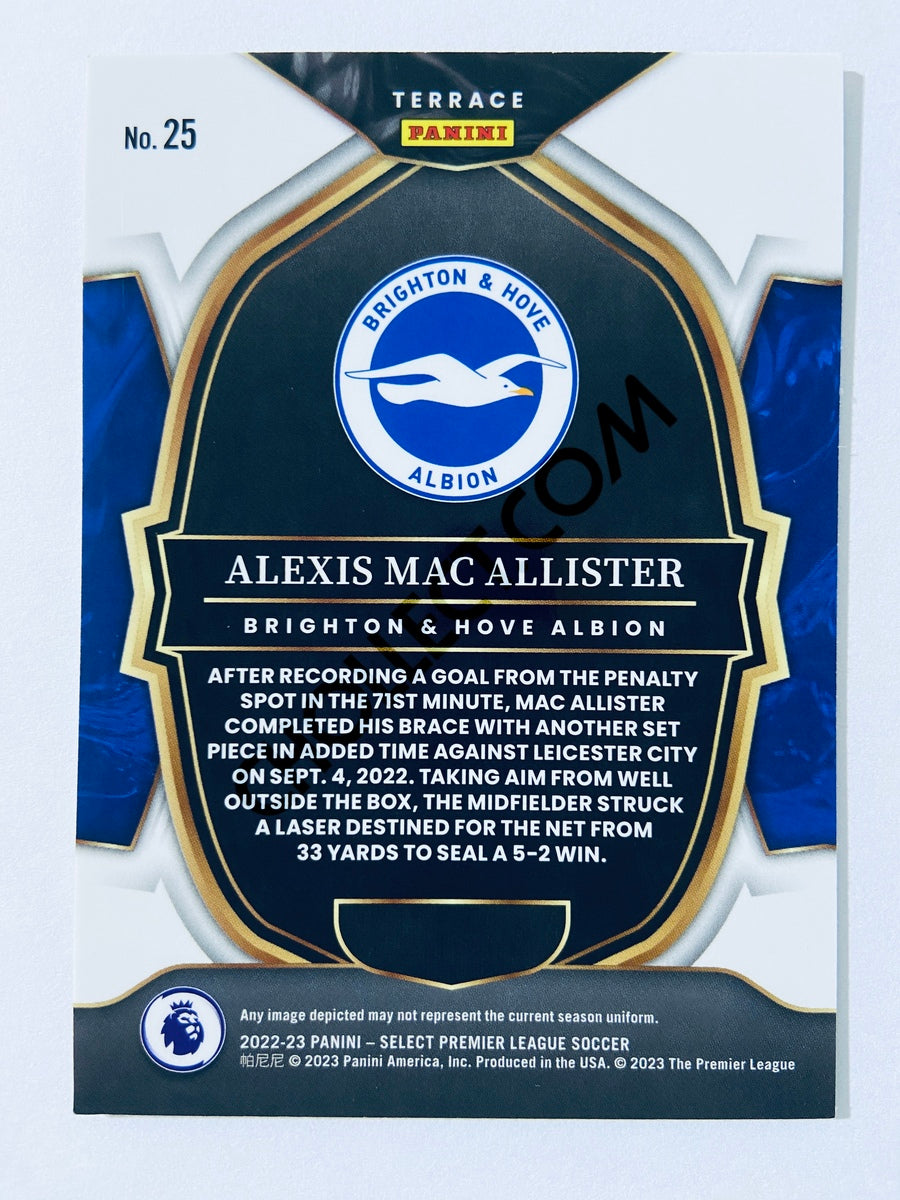 Alexis Mac Allister - Brighton & Hove Albion 2022-23 Panini Select Premier League Terrace #25