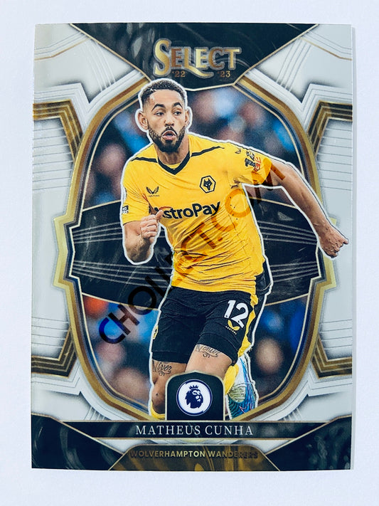 Matheus Cunha - Wolverhampton Wanderers 2022-23 Panini Select Premier League Terrace #96