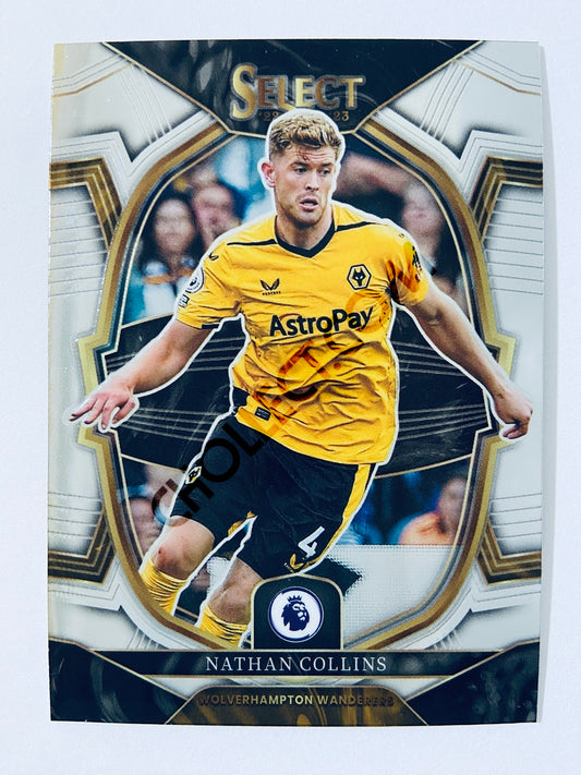 Nathan Collins - Wolverhampton Wanderers 2022-23 Panini Select Premier League Terrace #98