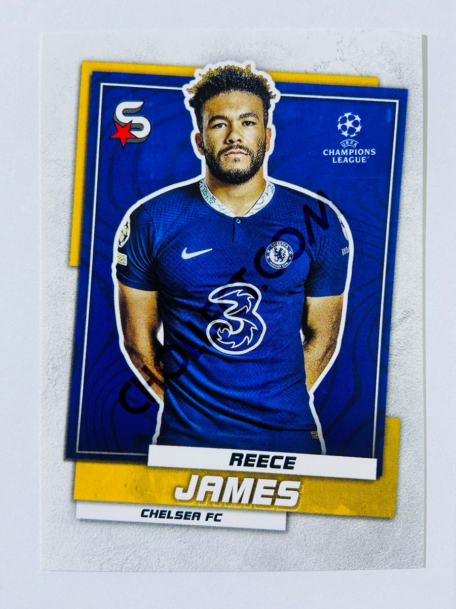 Reece James - Chelsea 2022-23 Topps UEFA Superstars #21