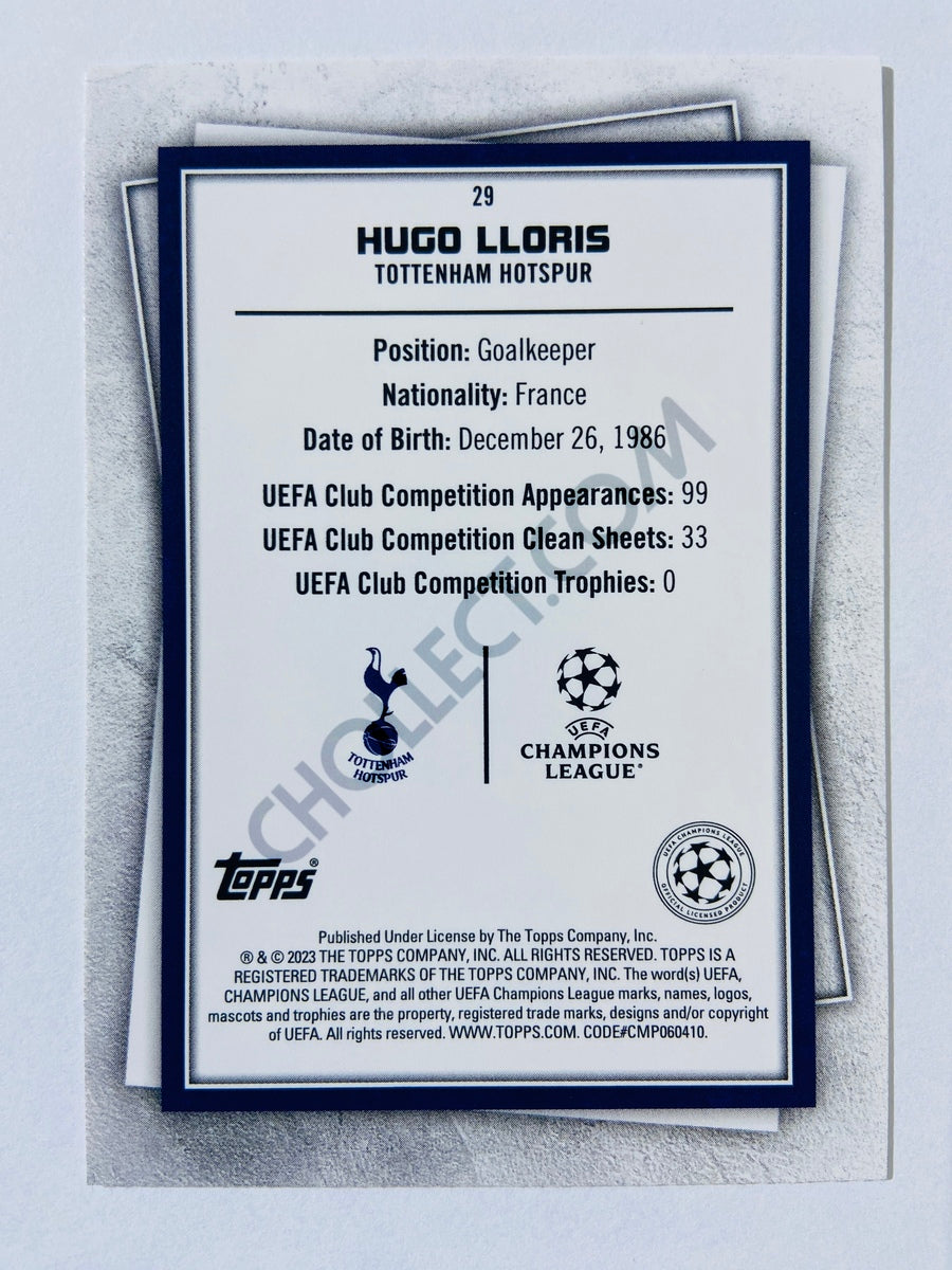 Hugo Lloris - Tottenham Hotspur 2022-23 Topps UEFA Superstars #29