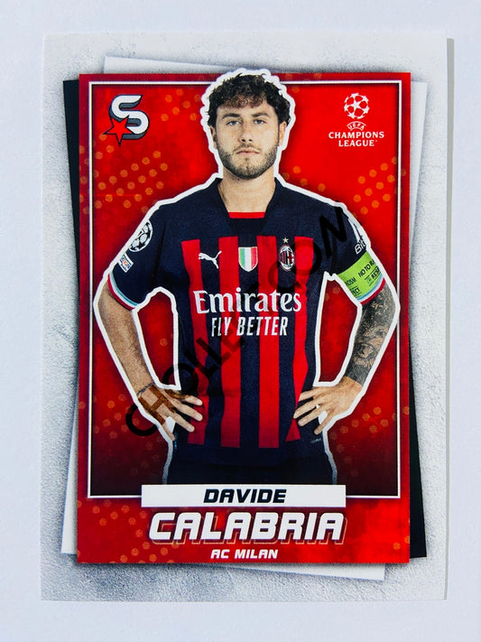 Davide Calabria - AC Milan 2022-23 Topps UEFA Superstars #70