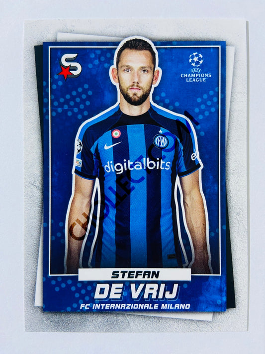 Stefan de Vrij - FC Internazionale Milano 2022-23 Topps UEFA Superstars #77