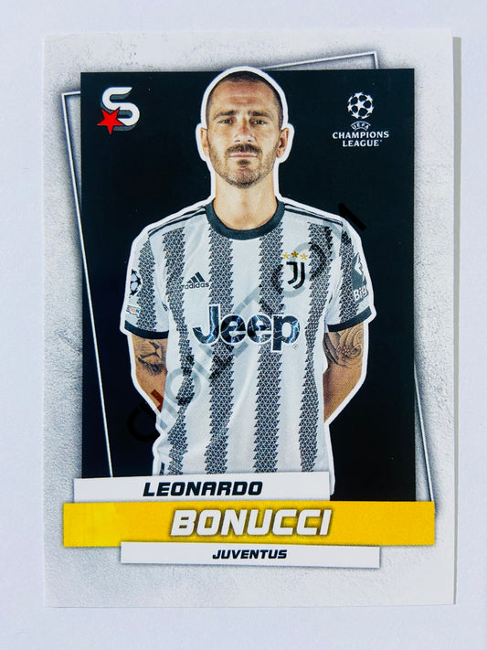 Leonardo Bonucci - Juventus 2022-23 Topps UEFA Superstars #86