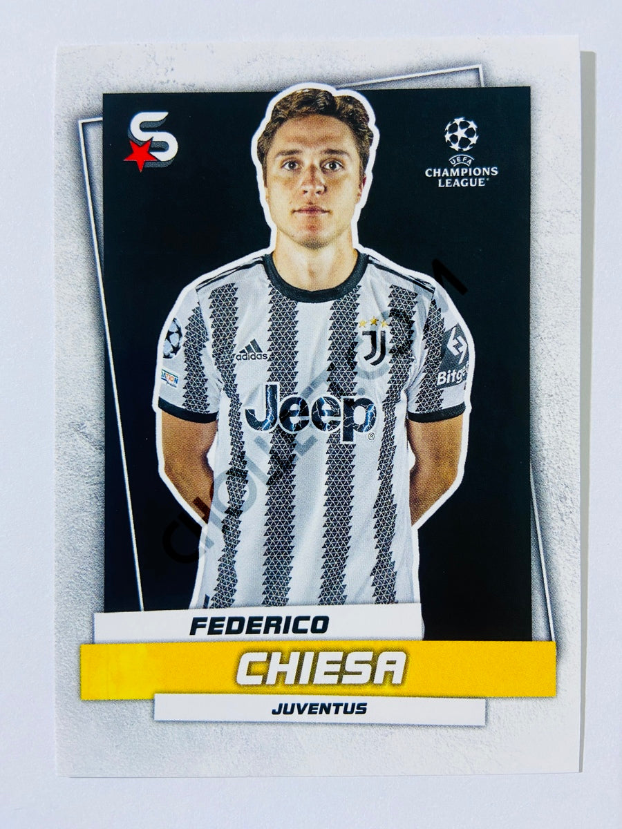 Federico Chiesa - Juventus 2022-23 Topps UEFA Superstars #92