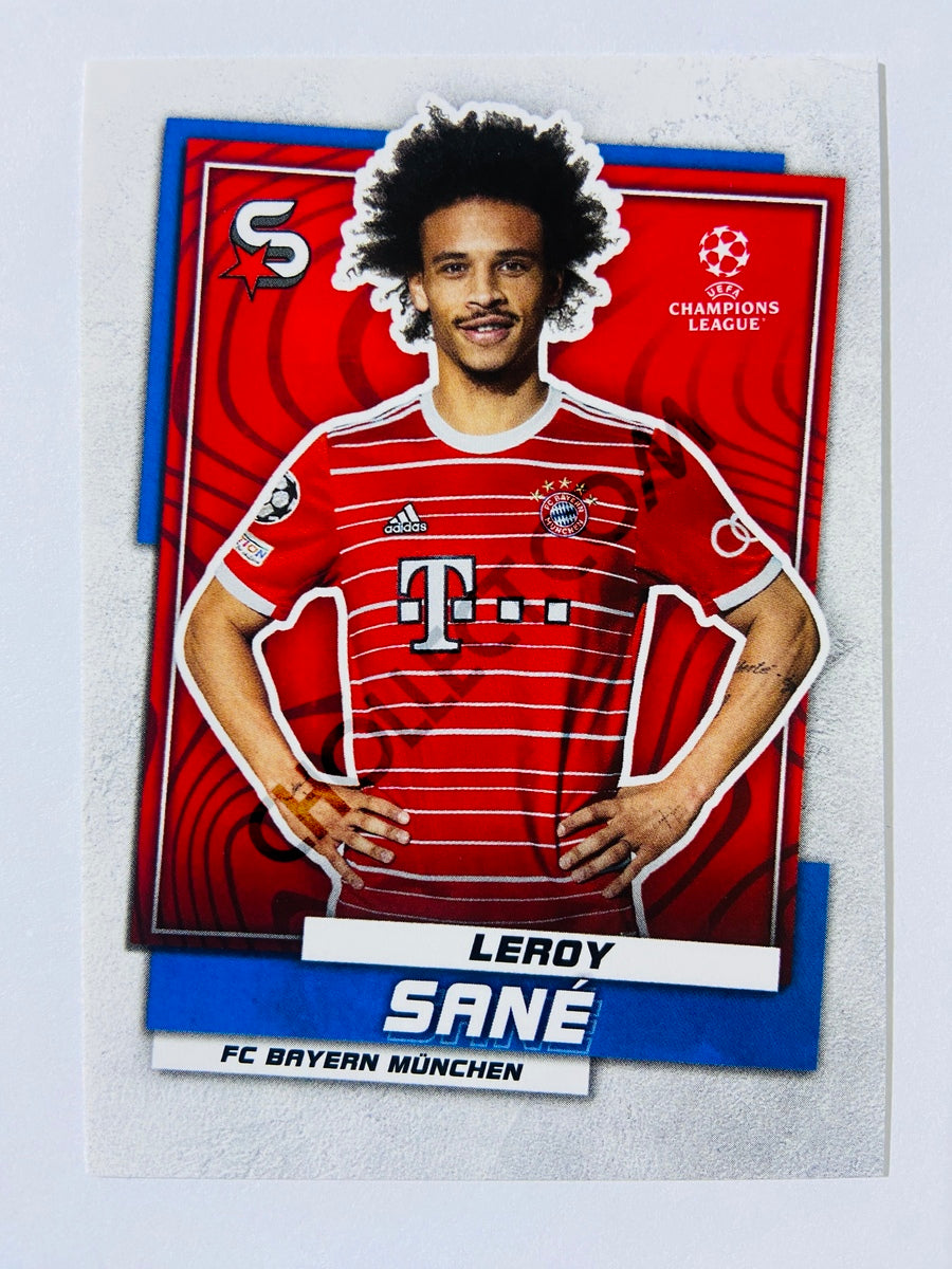 Leroy Sané - FC Bayern München 2022-23 Topps UEFA Superstars #103