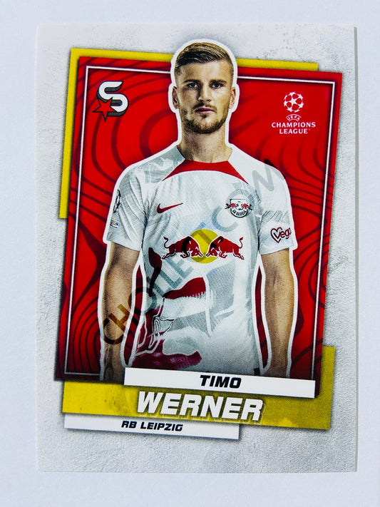 Timo Werner - RB Leipzig 2022-23 Topps UEFA Superstars #121