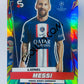 Lionel Messi – Paris Saint-Germain 2022-23 Topps UEFA Superstars Fire & Ice Limited Parallel #135