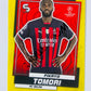 Fikayo Tomori - AC Milan 2022-23 Topps UEFA Superstars Common Yellow Parallel #69