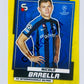 Nicolò Barella - FC Internazionale Milano 2022-23 Topps UEFA Superstars Common Yellow Parallel #81