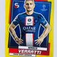 Marco Verratti - Paris Saint-Germain 2022-23 Topps UEFA Superstars Common Yellow Parallel #133