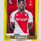 Breel Embolo - AS Monaco 2022-23 Topps UEFA Superstars Common Yellow Parallel #141