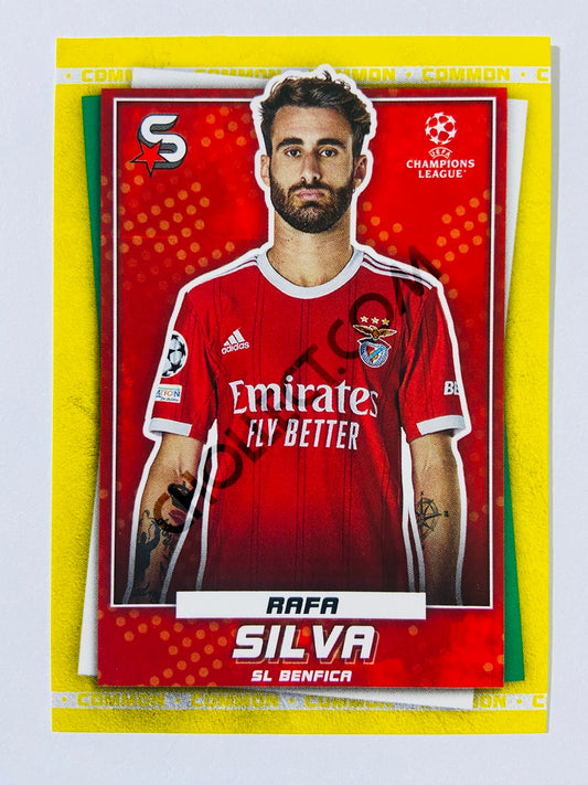 Rafa Silva - SL Benfica 2022-23 Topps UEFA Superstars Common Yellow Parallel #150