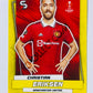 Christian Eriksen - Manchester United 2022-23 Topps UEFA Superstars Common Yellow Parallel #168