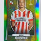 Xavi Simons - PSV Eindhoven 2022-23 Topps UEFA Superstars Uncommon Green Parallel #155